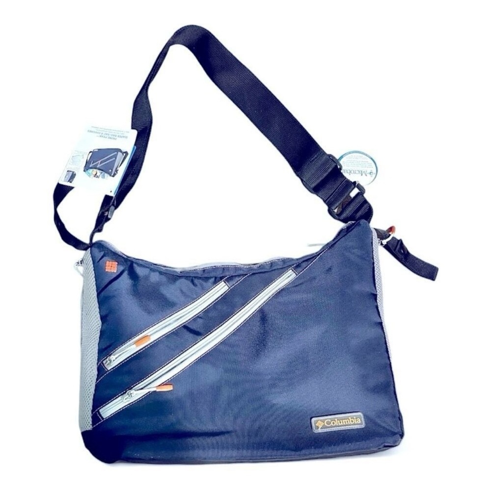 NWT Columbia Navy Diaper Bag With Microban Tech